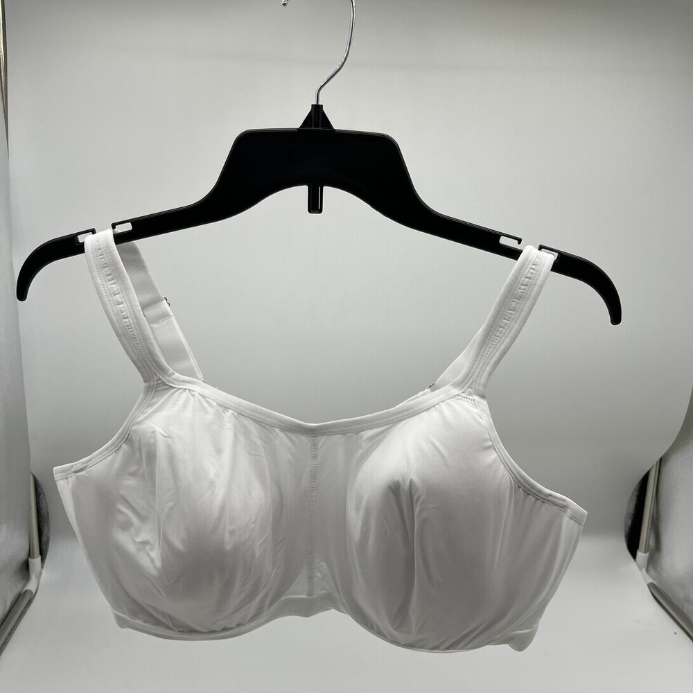 Breezies Comfort Zone Full Coverage Underwire T-Shirt Bra White, 42 B